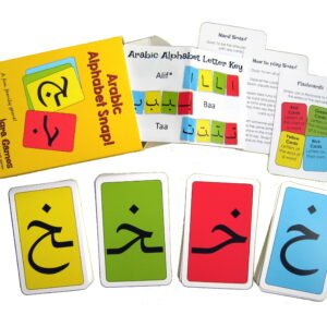 Arabic Alphabet Snap Card Game for Kids - All Letter Forms